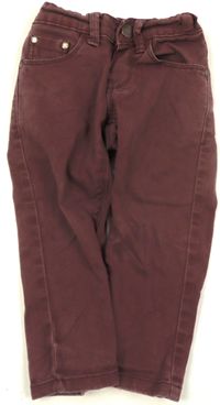 Švestkové riflové kalhoty zn. DUCK&DODGE