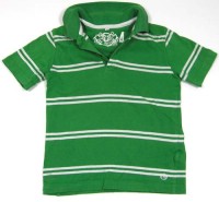 Zeleno-bílé pruhované tričko zn. Red Herrinf