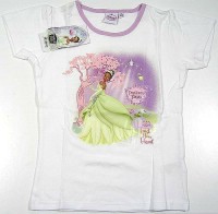 Outlet - Bílé tričko s Tianou zn. Disney