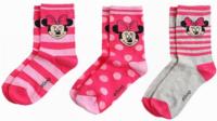 Nové - 3pack ponožky s Minnií zn. Disney vel. 31-34