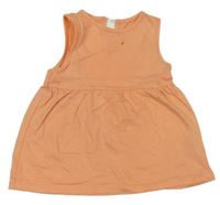 Oranžové bavlněné šaty zn. F&F