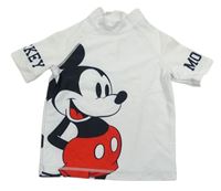 Bílé UV tričko s Mickey zn. Next