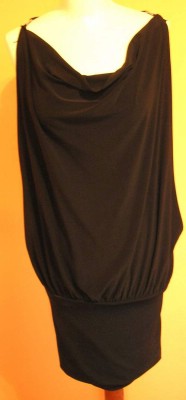 Dámské černé společenské šaty vel. 38