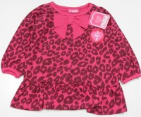 Outlet - Růžové triko s mašlí a vzorem zn. Millie