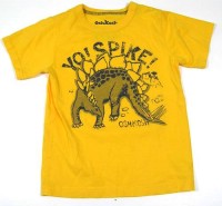 Žluté tričko s dinosaurem