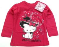Nové - Růžové triko s Kitty zn. Sanrio