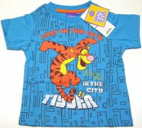 Outlet - Modré tričko s Tygříkem zn. Disney