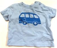 Modré tričko s autobusem zn.F&F