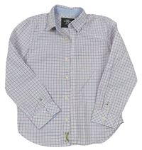 Světlemodro-světlrůžovo-bílá kostkovaná košile zn. H&M