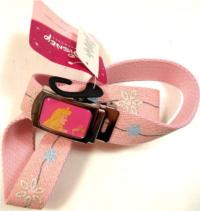 Outlet - Růžový textilní pásek se Šípkovou Růženkou zn. Disney