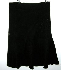 Dámská černá sukně zn. E-vie