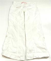 Bílé plátěné kalhoty zn.Miss E-vie