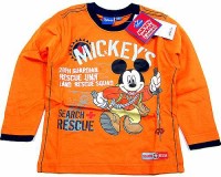 Outlet - Oranžové triko s Mickeym zn. Disney