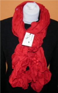Outlet - Dámský červený šátek zn. Internacionale