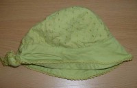 Zelený klobouček s výšivkami zn. Adams