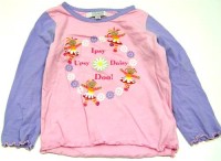 Růžovo- fialové triko s Daisy