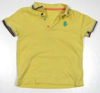 Žluté tričko s krokodýlem zn.Marks&Spencer