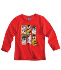 Nové - Červené triko s Bugs Bunnym, Tazem a Daffym