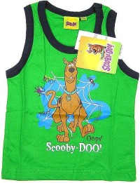 Outlet - Zelené tílko se Scoobym