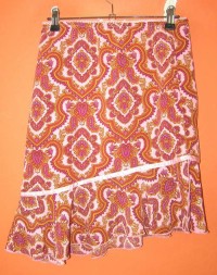 Dámská růžová sukně se vzorem zn. Mary-KateandAshley