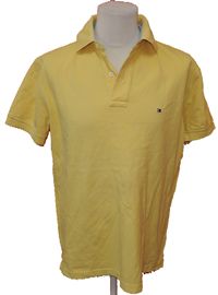 Pánské žluté polo tričko zn. Tommy Hilfiger vel. L 