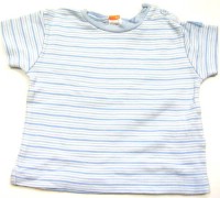 Modro-bílé pruhované tričko zn. Mini Mode