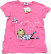 Outlet - Růžové tričko s obrázkem
