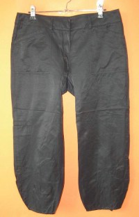 Dámské černé bokové 7/8 kalhoty zn. Oasis