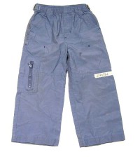 Modré plátěné kalhoty zn. Junior