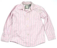Růžová pruhovaná košile zn.Zara