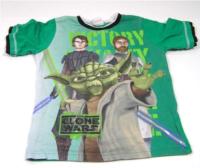 Zelené tričko s potiskem Star Wars zn. TU 