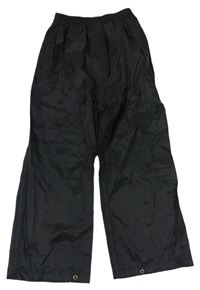 Černé šusťákové nepromokavé funkční kalhoty zn. Regatta