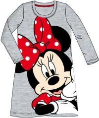 Nové - Šedá noční košilka s Minnií zn. Disney 