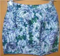 Dámská bílo-zeleno-fialová sukně zn. Dorothy Perkins 