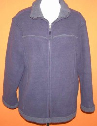 Dámská fialová zateplená fleecová bunda zn. Marks&Spencer