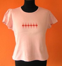 Dámské růžové tričko vel. 40
