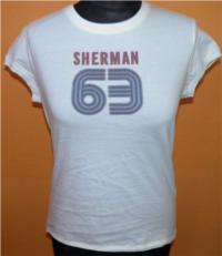 Dámské smetanové tričko s číslem zn. Ben Sherman