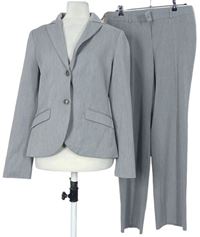 2set - Dámské šedé sako + kalhoty zn. s. Oliver