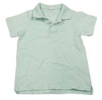 Světlemodré polo tričko s výšivkou zn. H&M