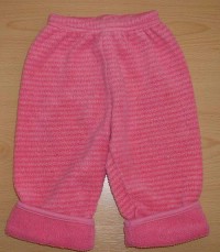 Pruhované fleecové kalhoty zn. Mothercare