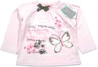Outlet - Růžové triko s motýlky zn. M&Co