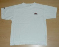 Bílé tričko s nápisem zn. Umbro vel. 146