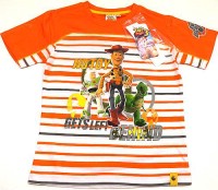 Outlet - Oranžovo-pruhované tričko Toy Story