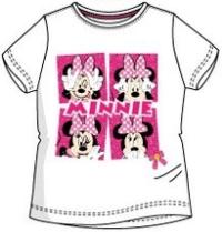 Nové - Bílé tričko s Minnií zn. Disney 