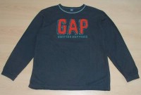 Tmavomodré triko s nápisem zn. Gap vel. 12/13 let