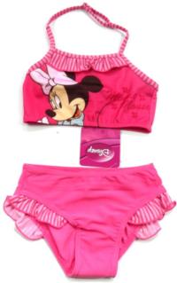 Outlet - Růžové dvoudílné plavky s Minnie zn. Disney