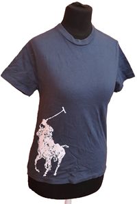 Dámské tmavomodré tričko s obrázkem zn. Ralph Lauren 