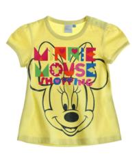 Nové - Žluté tričko s Minnií zn. Disney 