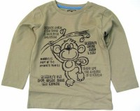 Outlet - Béžové triko s opičkou zn. TU