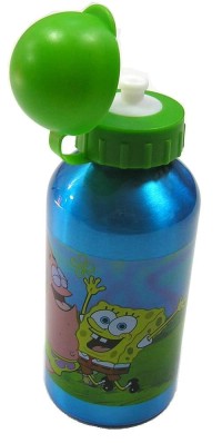 Outlet - Modrá aluminiová svačinová láhev Spongebob